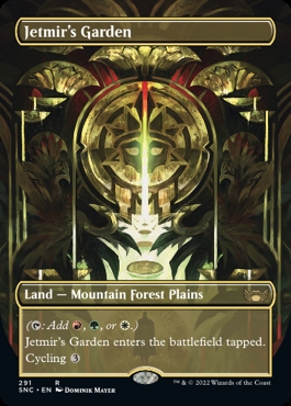 Jetmir's Garden Streets of New Capenna Alternate Art